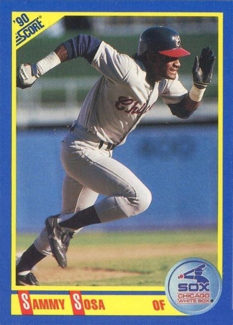 Baseball; Sets; 1992; Overview; 1992 Score - 90's Impact Players. . 1990 score baseball card values